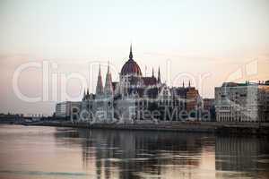 Hungarian House of Parliament in Budapest, Hungary