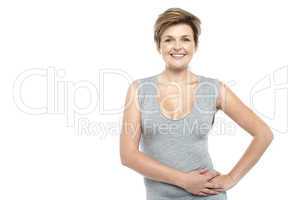 Attractive smiling woman portrait