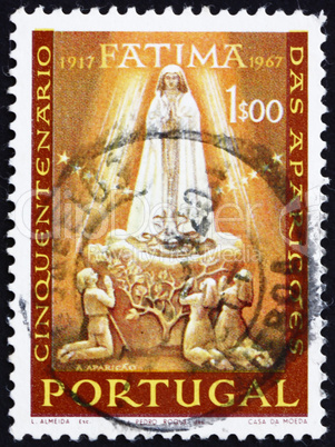 Postage stamp Portugal 1985 Apparition of Our Lady of Fatima