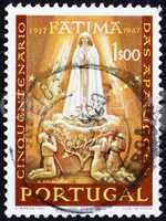 Postage stamp Portugal 1985 Apparition of Our Lady of Fatima