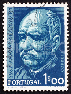 Postage stamp Portugal 1956 Prof. Antonio Joaquim Ferreira da Si