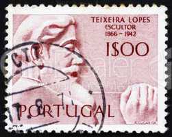 Postage stamp Portugal 1971 Antonio Teixeira Lopes, Portuguese S