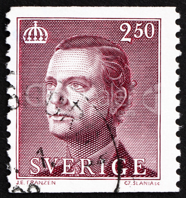 Postage stamp Sweden 1990 Carl XVI Gustaf, King of Sweden