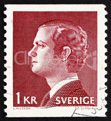 Postage stamp Sweden 1974 Carl XVI Gustaf, King of Sweden