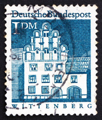 Postage stamp Germany 1966 Melanchthon House, Wittenberg
