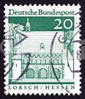 Postage stamp Germany 1967 Portico, Lorsch, Hessen