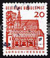 Postage stamp Germany 1965 Portico, Lorsch