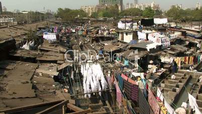 Slum in India