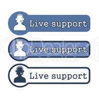 Website Element: "Live Support"