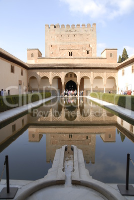 Court of the Myrtles in the Alhambra Palace