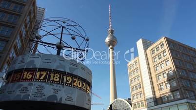 Berlin - World clock And TV Tower