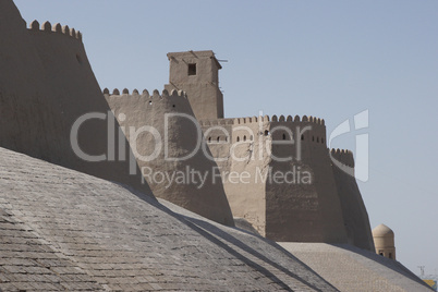 Stadtmauer von Chiwa, Usbekistan