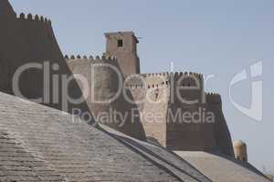Stadtmauer von Chiwa, Usbekistan