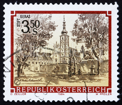 Postage stamp Austria 1984 Geras Monastery, Lower Austria