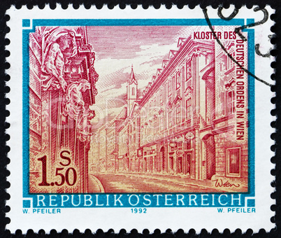 Postage stamp Austria 1992 Monastery of the German Order, Vienna