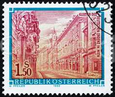 Postage stamp Austria 1992 Monastery of the German Order, Vienna