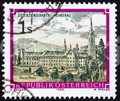 Postage stamp Austria 1989 Monastery of Mehrerau, Vorarlberg
