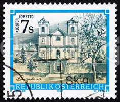Postage stamp Austria 1987 Loretto Monastery, Burgenland