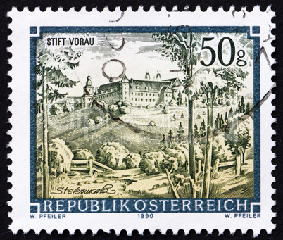 Postage stamp Austria 1990 Vorau Abbey, Styria