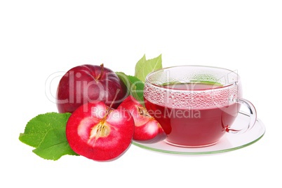 Tee Apfel -  tea from apple 01