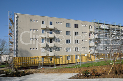 France, renovation of a building in Les Mureaux