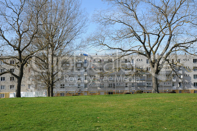 France, renovation of a building in Les Mureaux