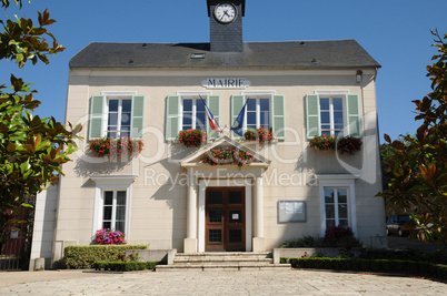 Ile de France, the city hall of Thoiry