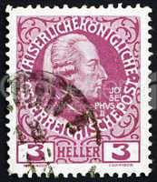 Postage stamp Austria 1913 Joseph II, Emperor of Austria