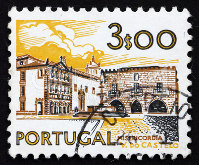 Postage stamp Portugal 1972 Misericordia House, Viana do Castelo