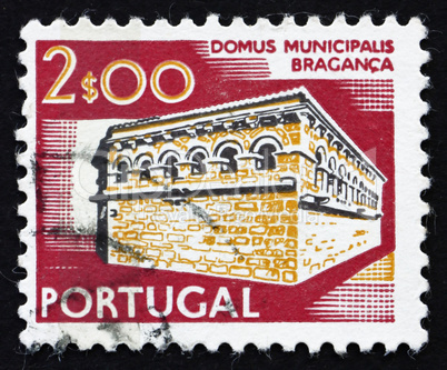 Postage stamp Portugal 1974 City Hall, Braganca