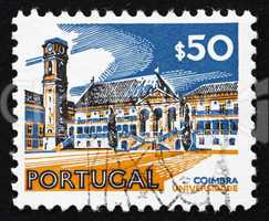 Postage stamp Portugal 1972 University, Coimbra