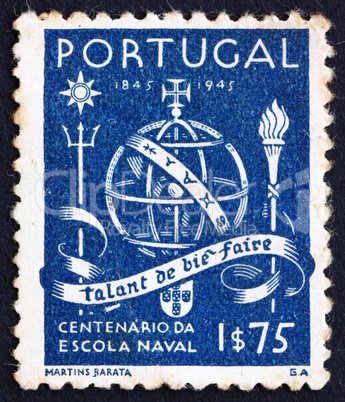 Postage stamp Portugal 1945 Astrolabe