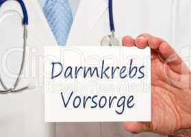 Darmkrebs Vorsorge