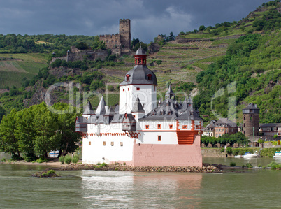 Mittelrheintal - Rhine River with Castle
