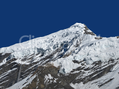 High Mountain In The Himalayas, Avalanche