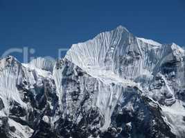 Majestic Mountain Peak In The Himalayas, Nepal