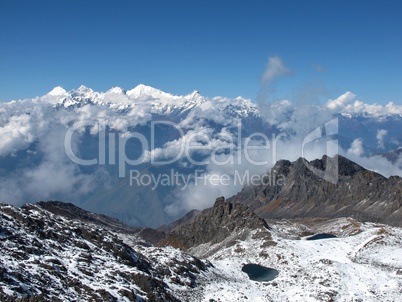 View From Surya Peak, 5145 M Altitude