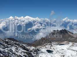 View From Surya Peak, 5145 M Altitude