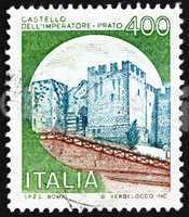 Postage stamp Italy 1980 Castle Imperatore Prato, Florence