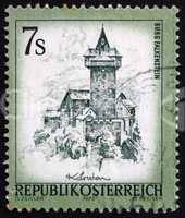 Postage stamp Austria 1973 Falkenstein Castle, Carinthia