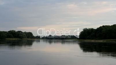 Abend am Fluss / Evening on the river