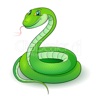 Green snake