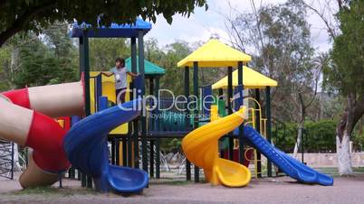 Children in Playground Timelapse