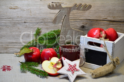 Weihnachten Advent Äpfel
