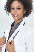 African American Female Woman Hospital Doctor