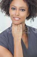 Beautiful Mixed Race African American Woman Businesswoman