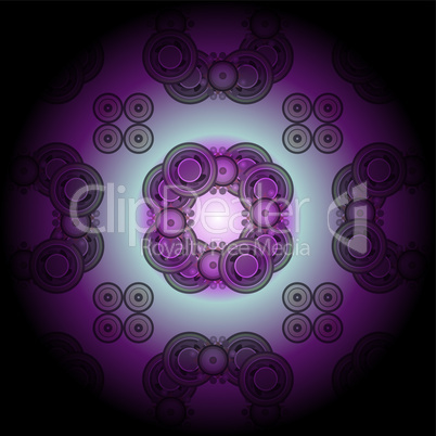 Fractal Illustration background. Abstract graphic