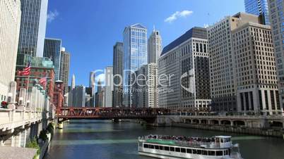 Chicago River Time Lapse