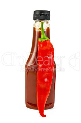 Ketchup with hot pepper