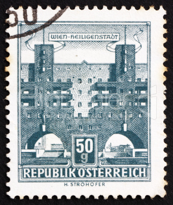 Postage stamp Austria 1959 Heiligenstadt, Vienna